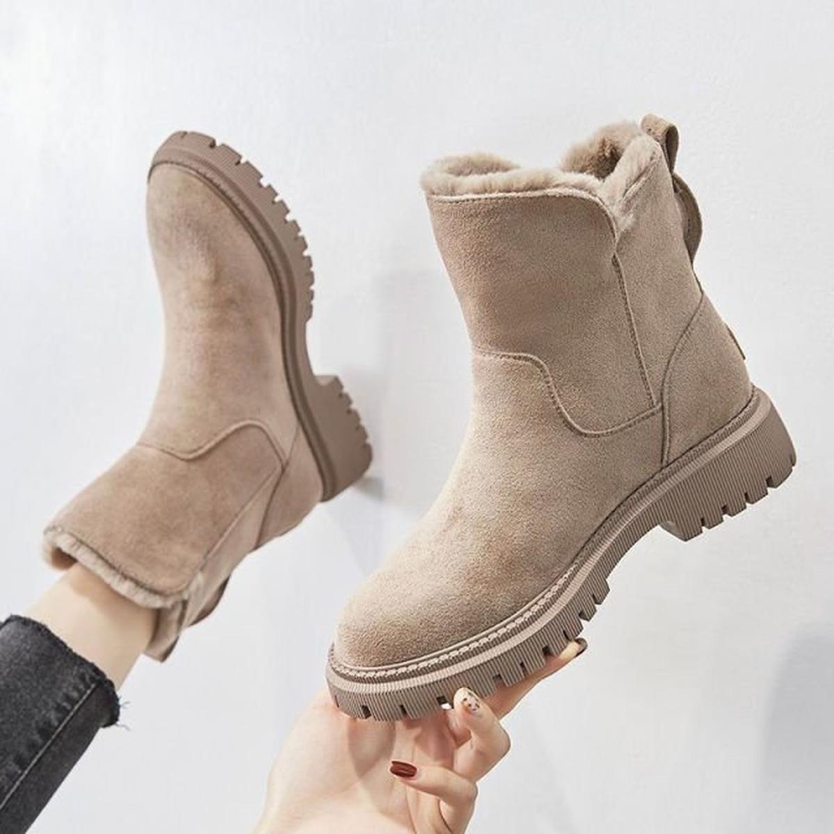 Women's Warm Fur Waterproof Winter Boots - photo 3