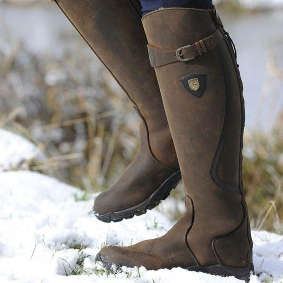Women's Winter Waterproof Leather Riding Boots - photo 2