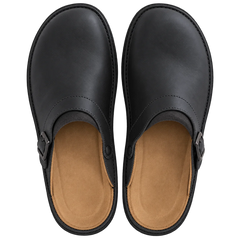 Annelies Slip-On Clogs in Black, top view