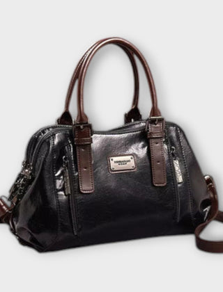 Black Olivia - Elegant Vintage Shoulder Bag