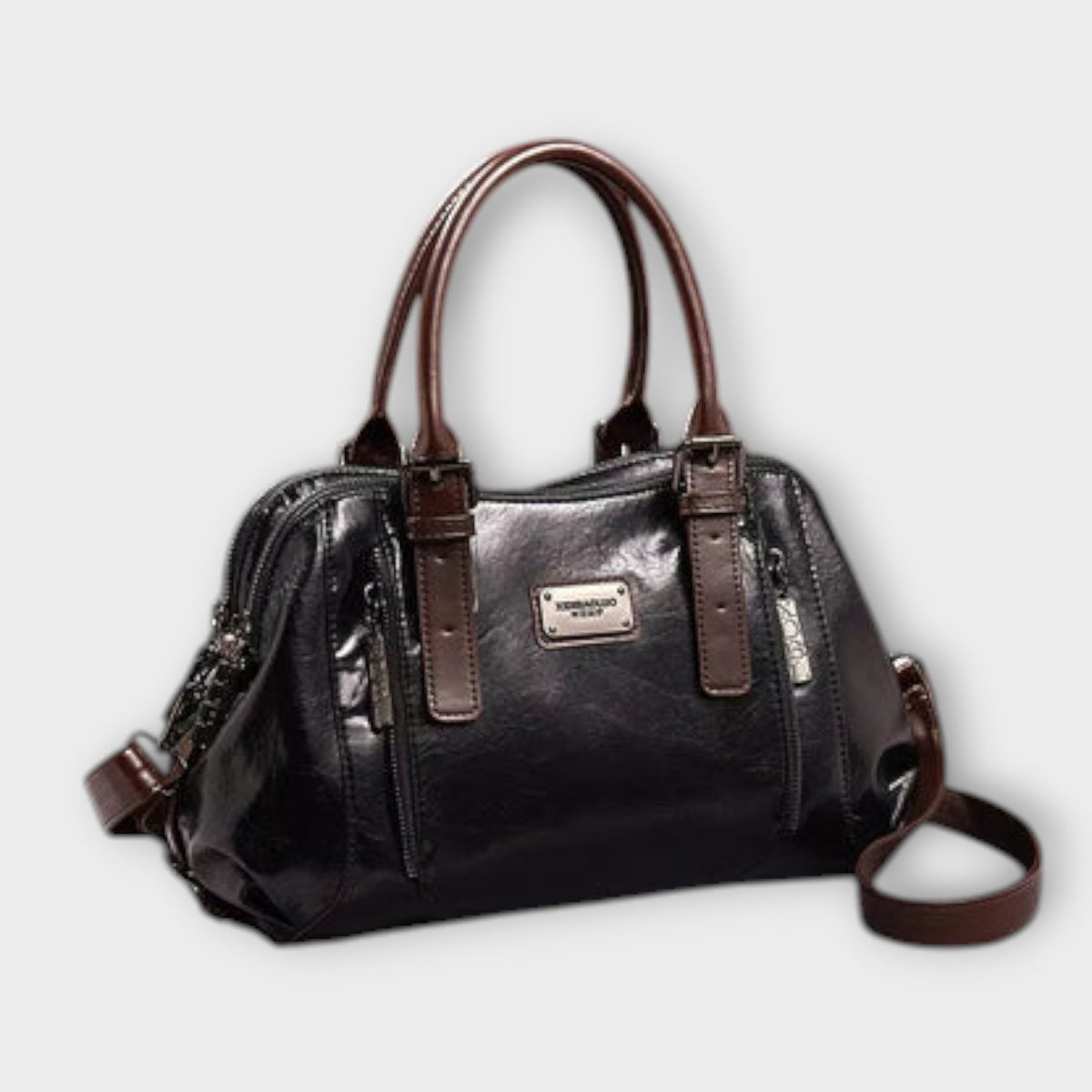 Black Olivia - Elegant Vintage Shoulder Bag