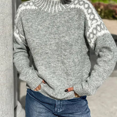Gray Livia – Knitted Sweater