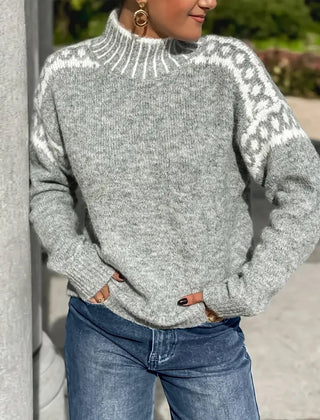 Gray Livia – Knitted Sweater