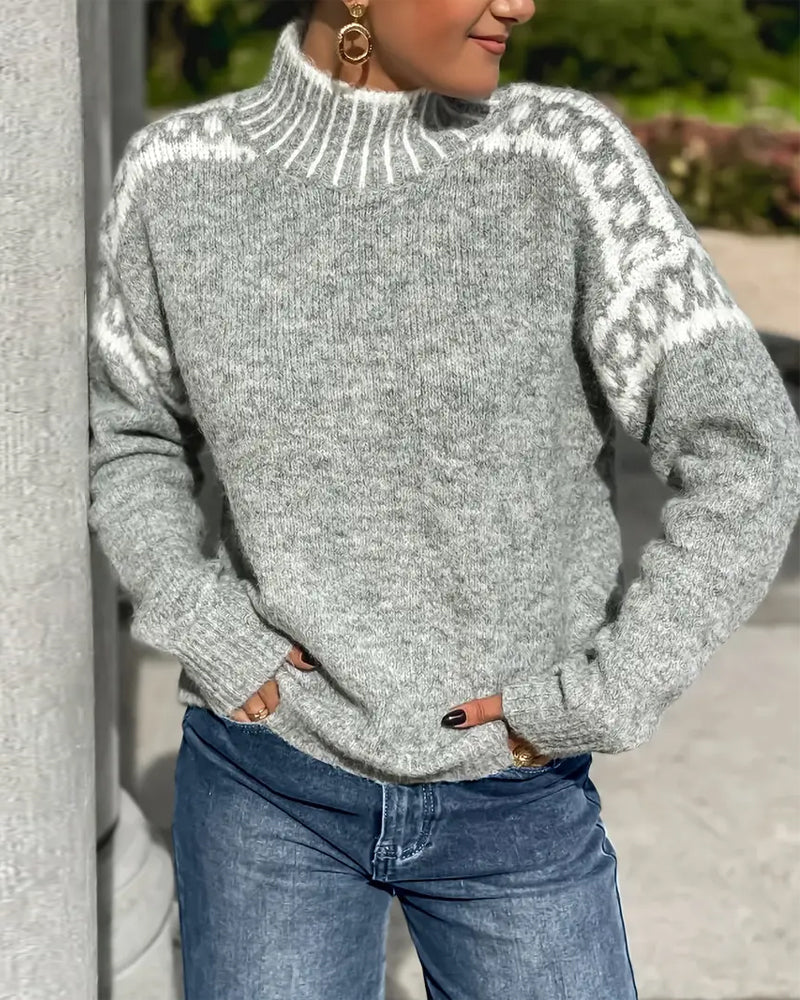 Gray Livia – Knitted Sweater