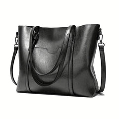 Everyday Zip Tote Bag in Black