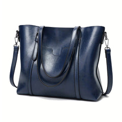 Everyday Zip Tote Bag in Navy