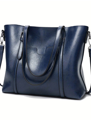 Everyday Zip Tote Bag in Navy