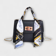 Black Crocodile Olivia - Handbag