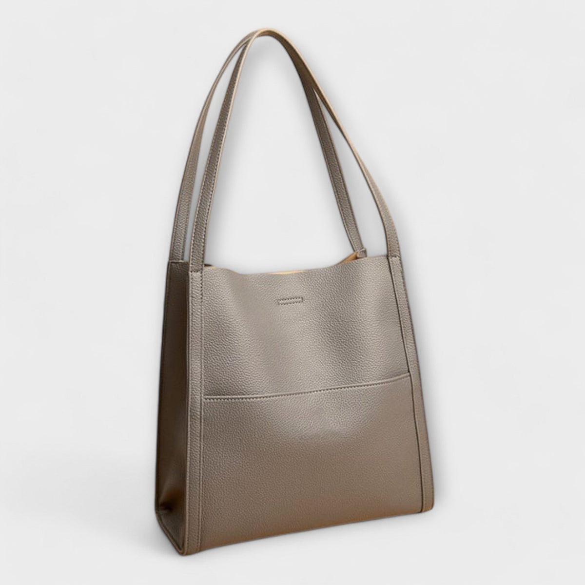 Gray Olivia - Handmade Leather Bag