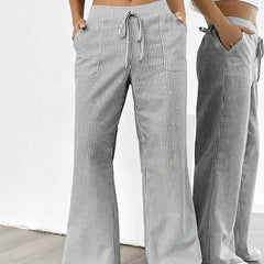 Karina | Striped Wide-Leg Pants for Women | Smart Casual - photo 25