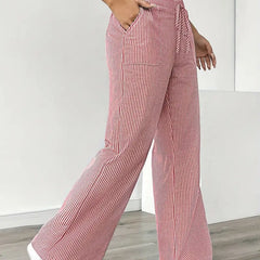 Karina | Striped Wide-Leg Pants for Women | Smart Casual - photo 7