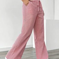 Karina | Striped Wide-Leg Pants for Women | Smart Casual - photo 11