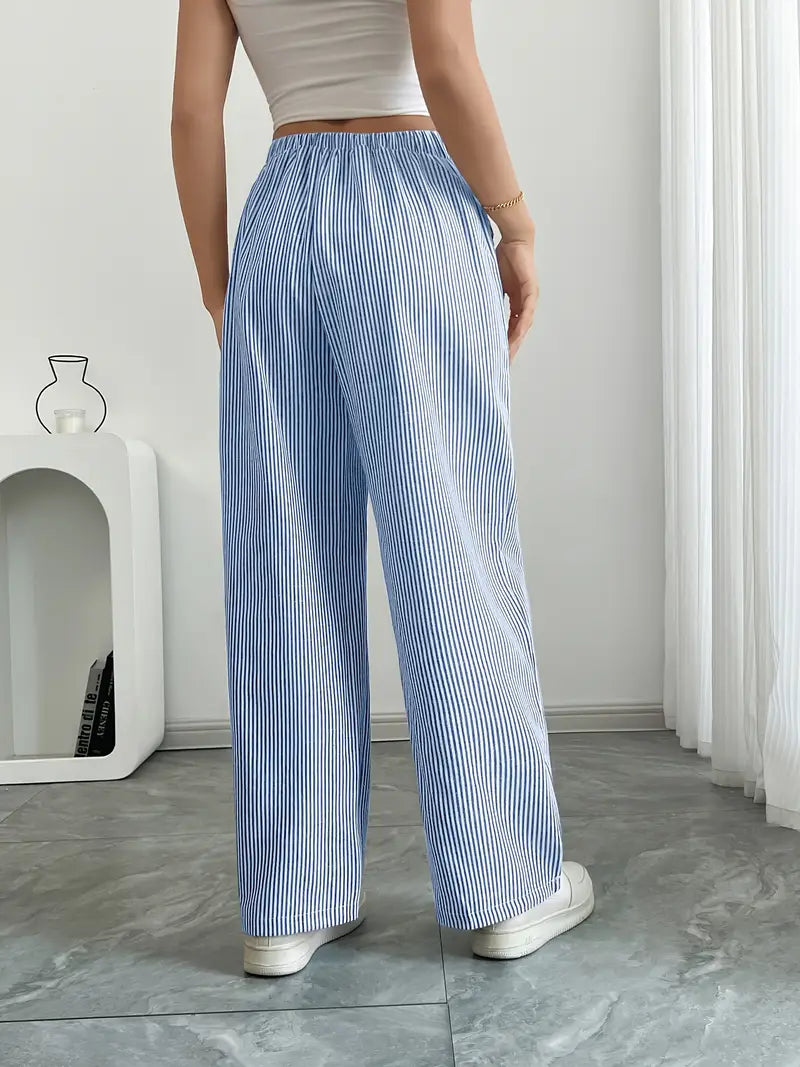 Karina | Striped Wide-Leg Pants for Women | Smart Casual - photo 13