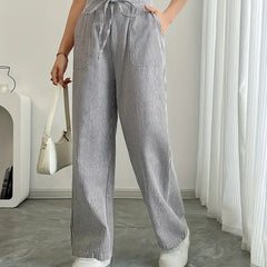 Karina | Striped Wide-Leg Pants for Women | Smart Casual - photo 20