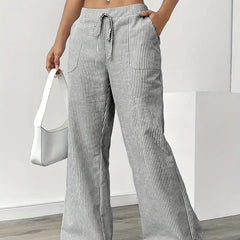 Karina | Striped Wide-Leg Pants for Women | Smart Casual - photo 24