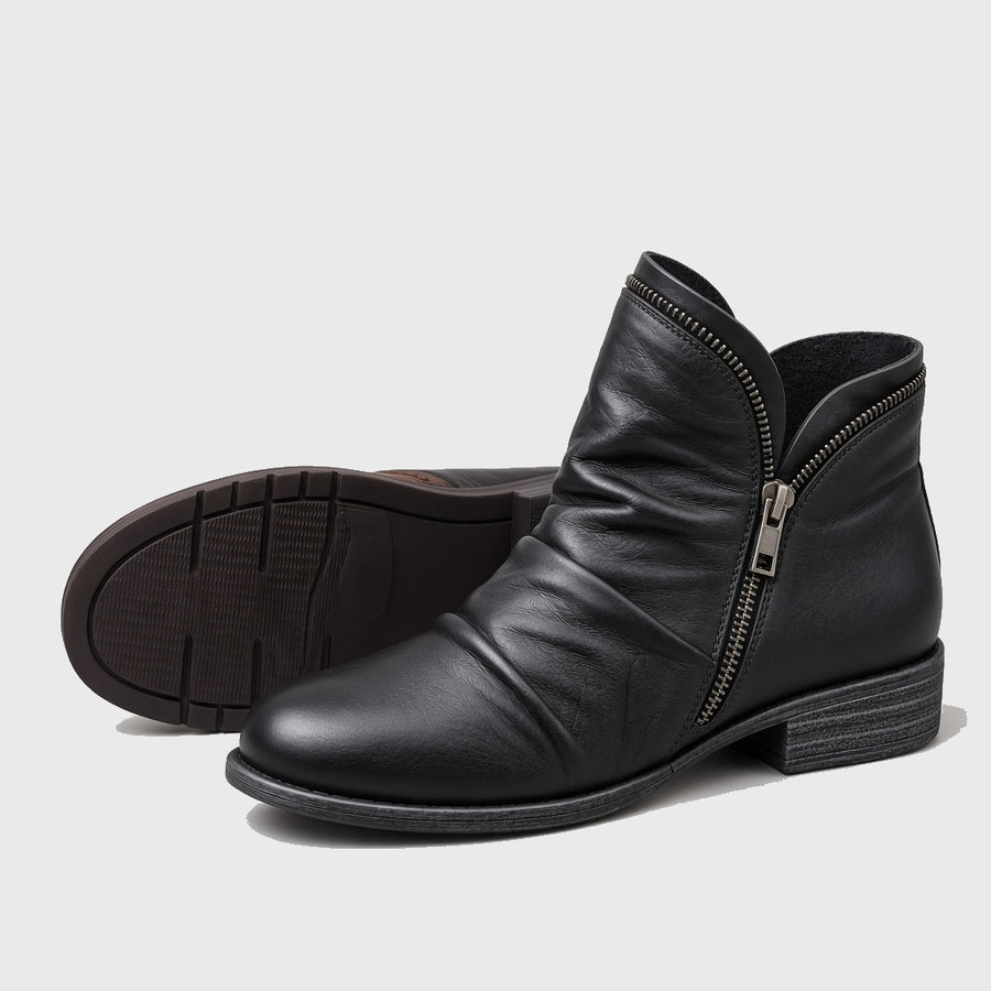 Marissa | Side-Zip Ankle Boots