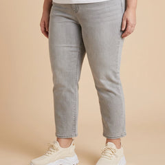 Maya | Chunky Mesh Sneakers worn by a woman with curves