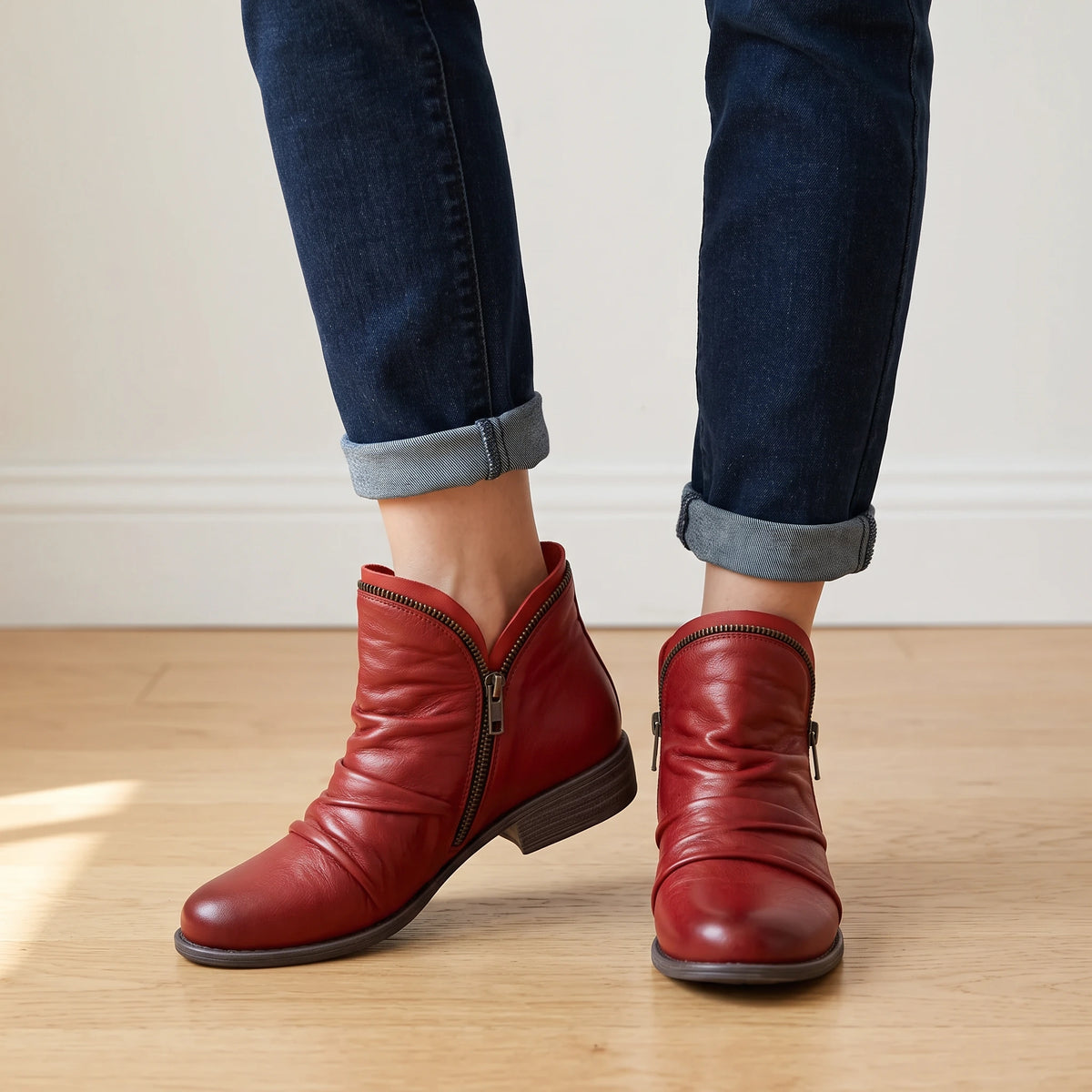Marissa | Side-Zip Ankle Boots