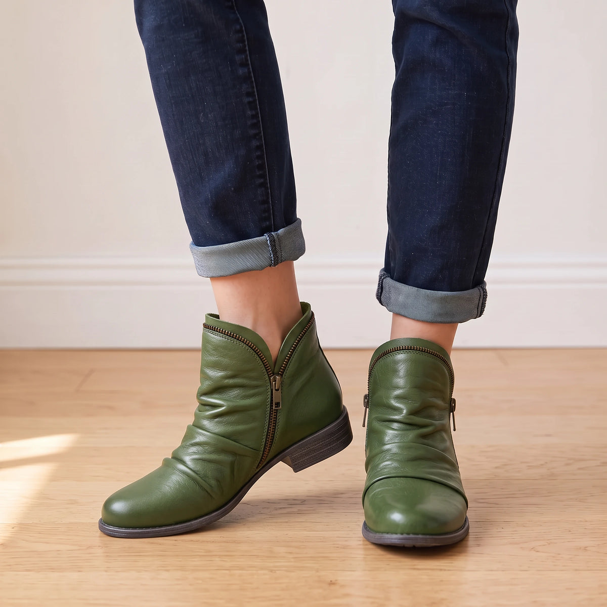Marissa | Side-Zip Ankle Boots