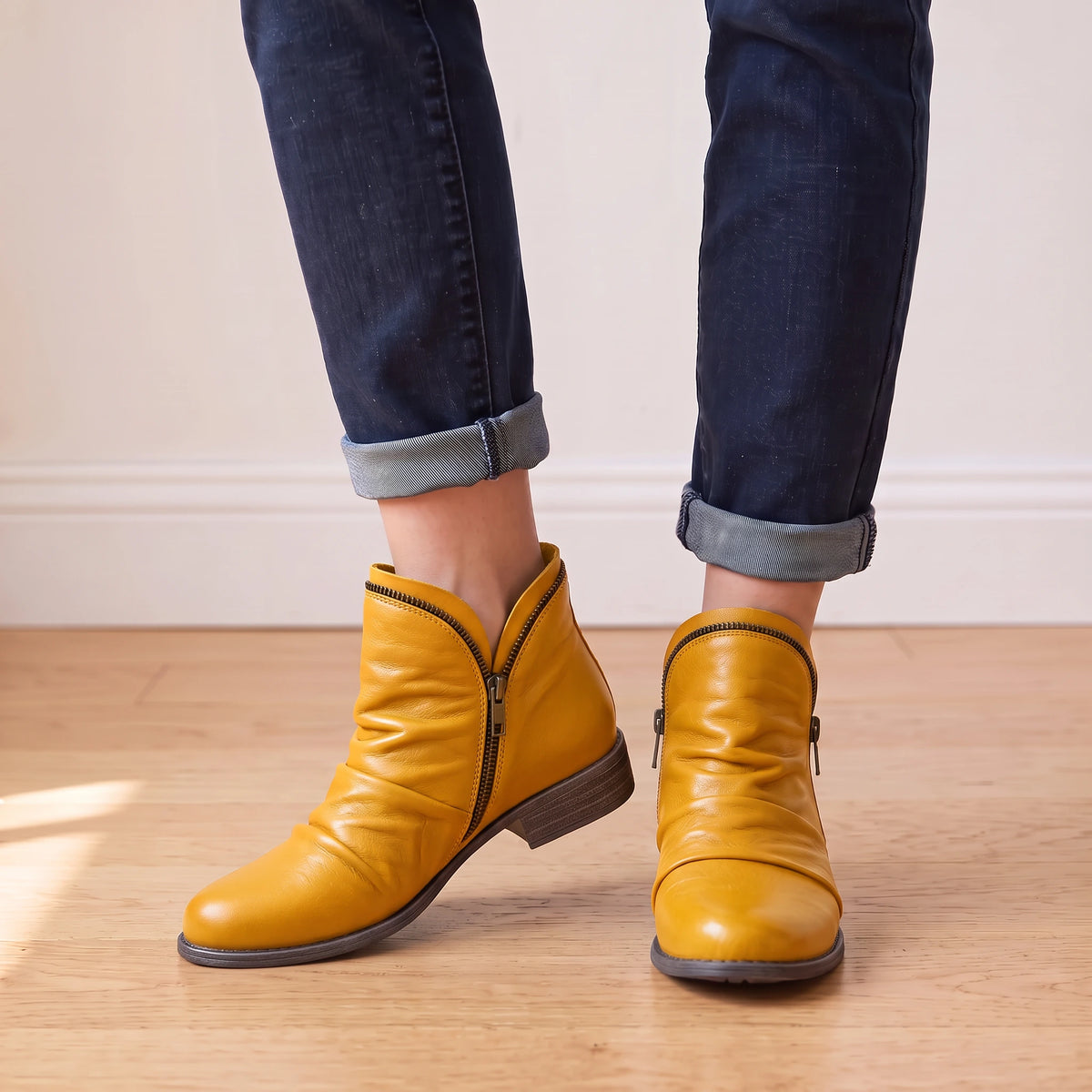 Marissa | Side-Zip Ankle Boots