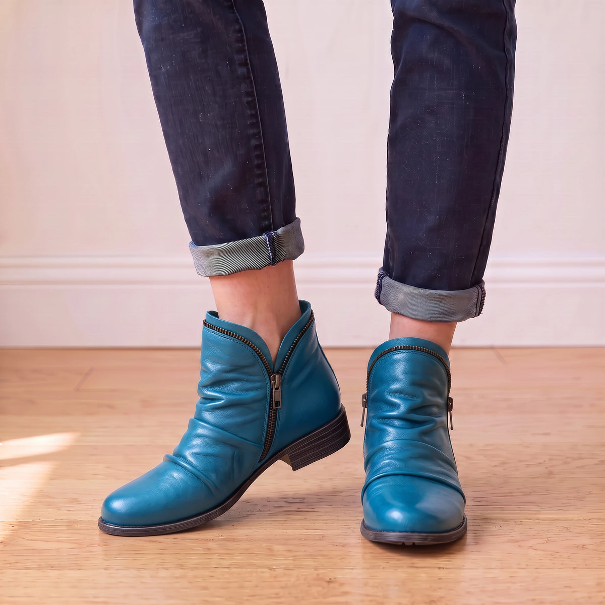 Marissa | Side-Zip Ankle Boots