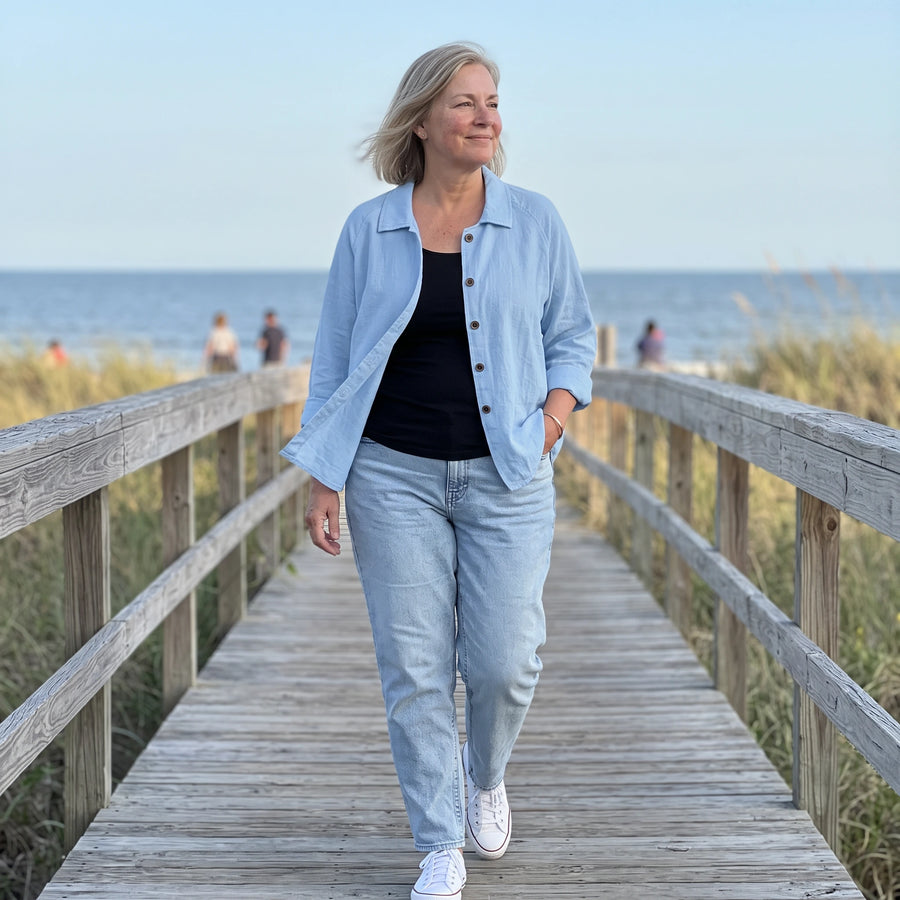 Marilla | Classic Shirt Cardigan