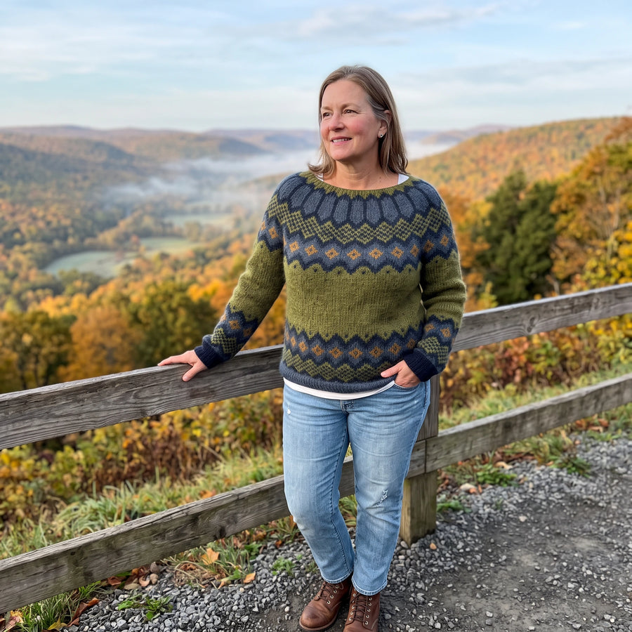Margaux | Fair Isle Pattern Sweater