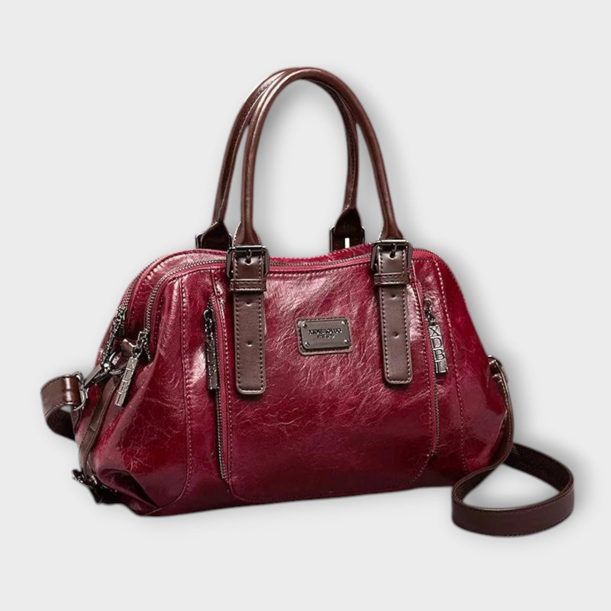 Red Olivia - Elegant Vintage Shoulder Bag