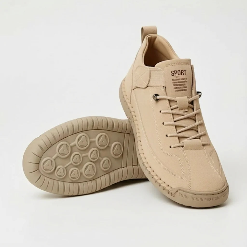 Rosie Comfortable Everyday Sneakers in Beige