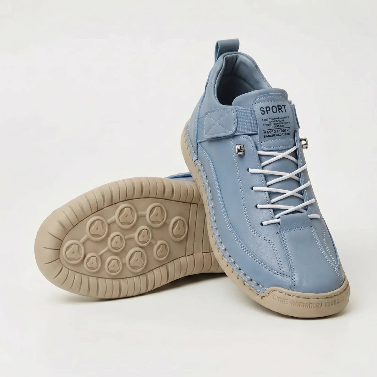 Rosie Comfortable Everyday Sneakers in Light Blue