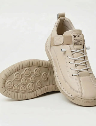 Rosie Comfortable Everyday Sneakers in Cream