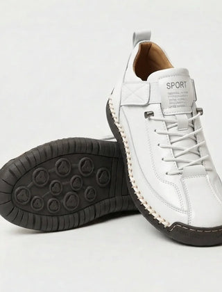 Rosie Comfortable Everyday Sneakers in White & Black