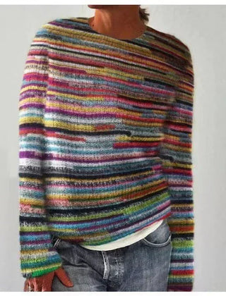 Stripe 6 Emily™ - Retro Cozy Sweater