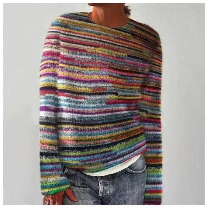 Stripe 6 Emily™ - Retro Cozy Sweater