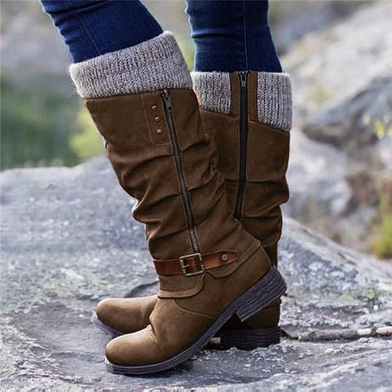 Women's Knee High Boots With Non-Slip Rubber Soles - photo 5