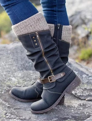 Women's Knee High Boots With Non-Slip Rubber Soles - photo 1